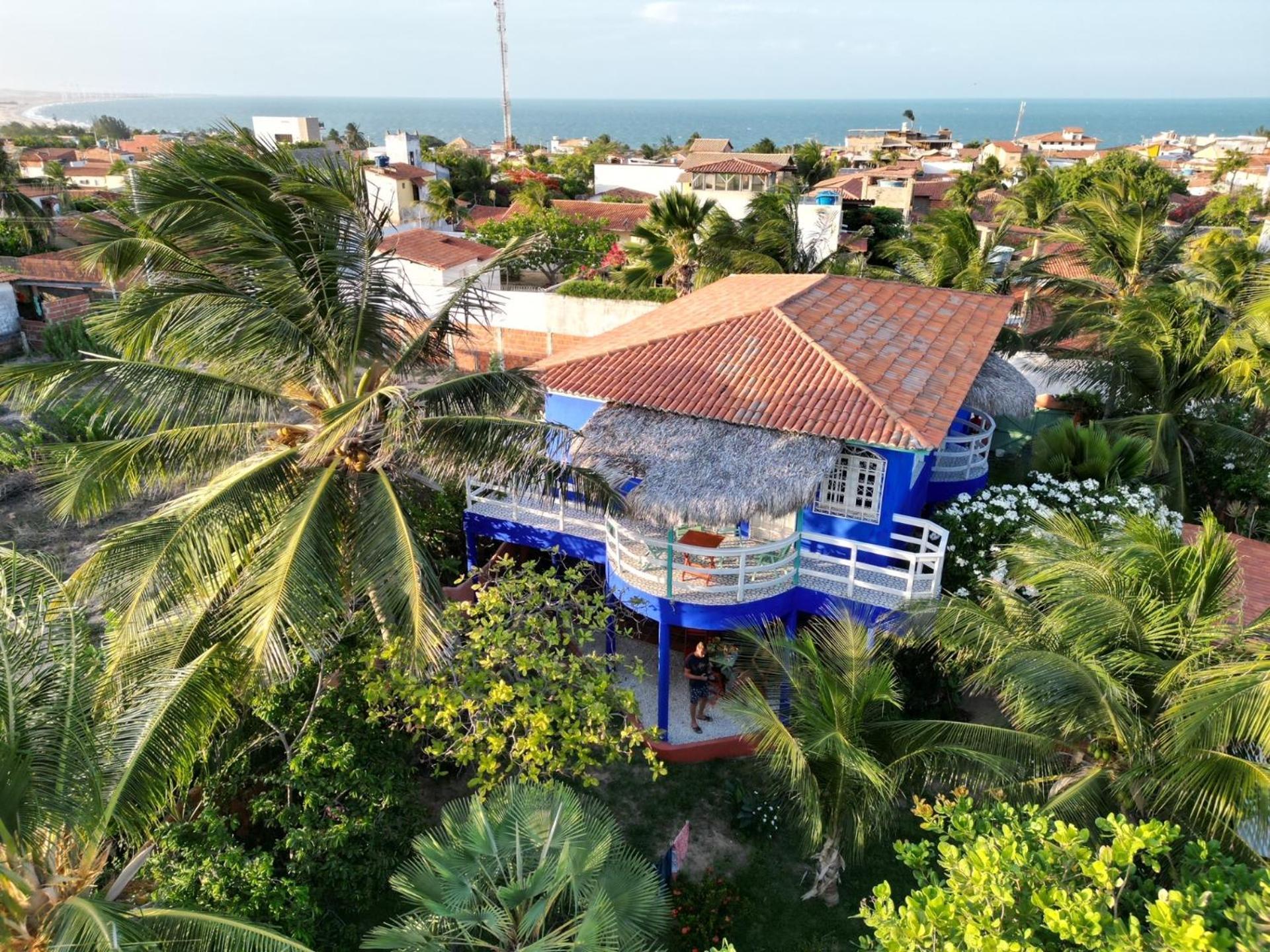 카노아 케브라다 Charming Blue House With Kitchen Parking And Garden 빌라 외부 사진
