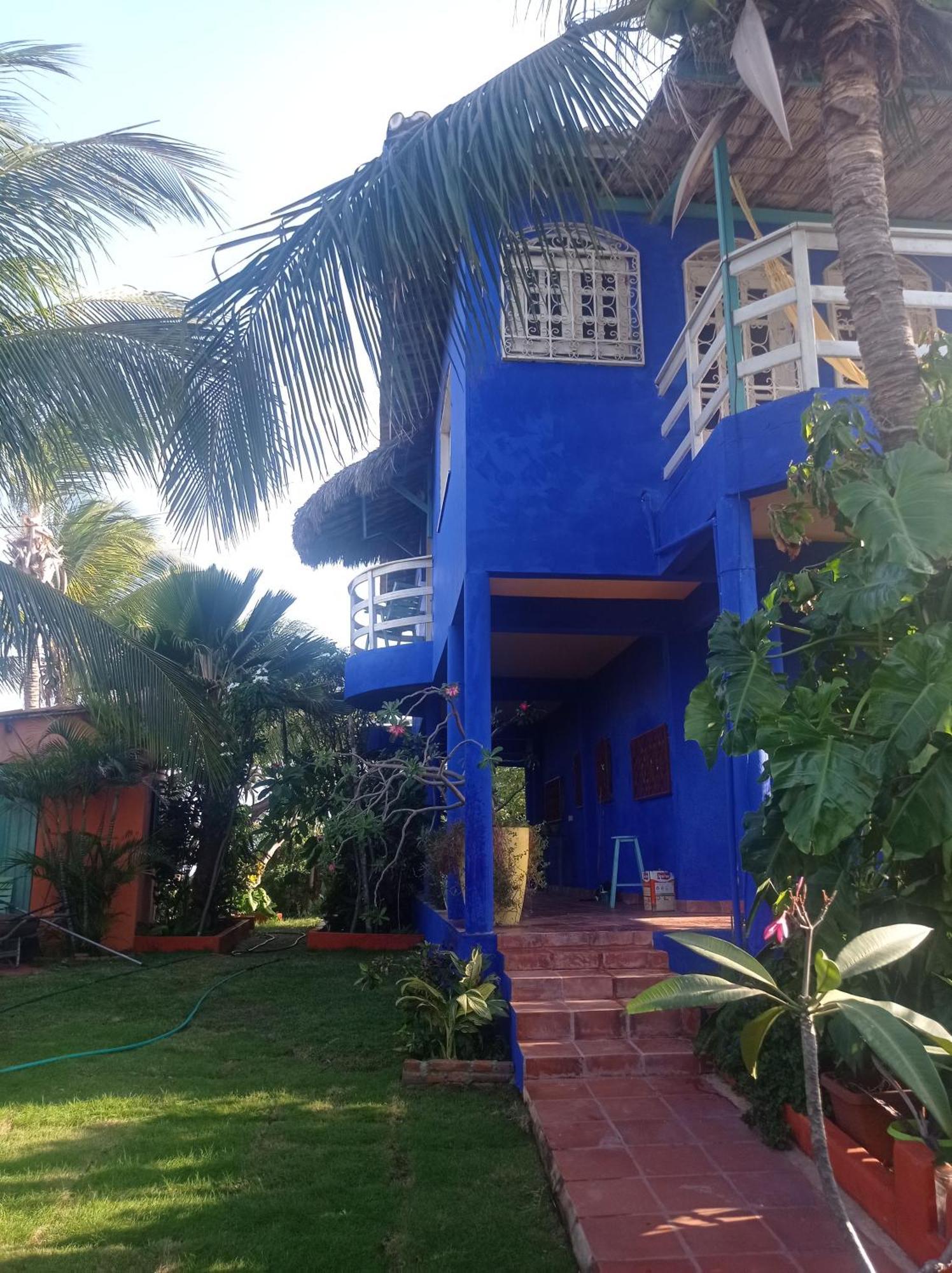 카노아 케브라다 Charming Blue House With Kitchen Parking And Garden 빌라 외부 사진